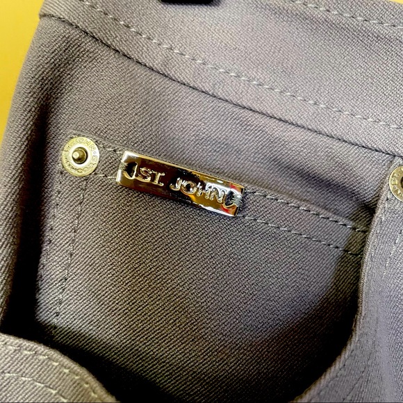 Purple St. John Sport high waist straight leg pants. Size 4 - Picture 7 of 7